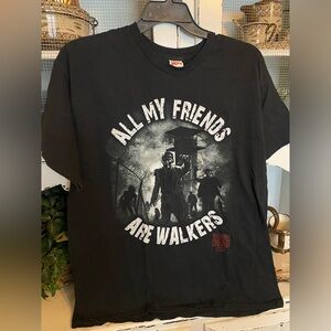 Walking Dead Alstyle Black Men's Short Sleeve Crewneck Tee